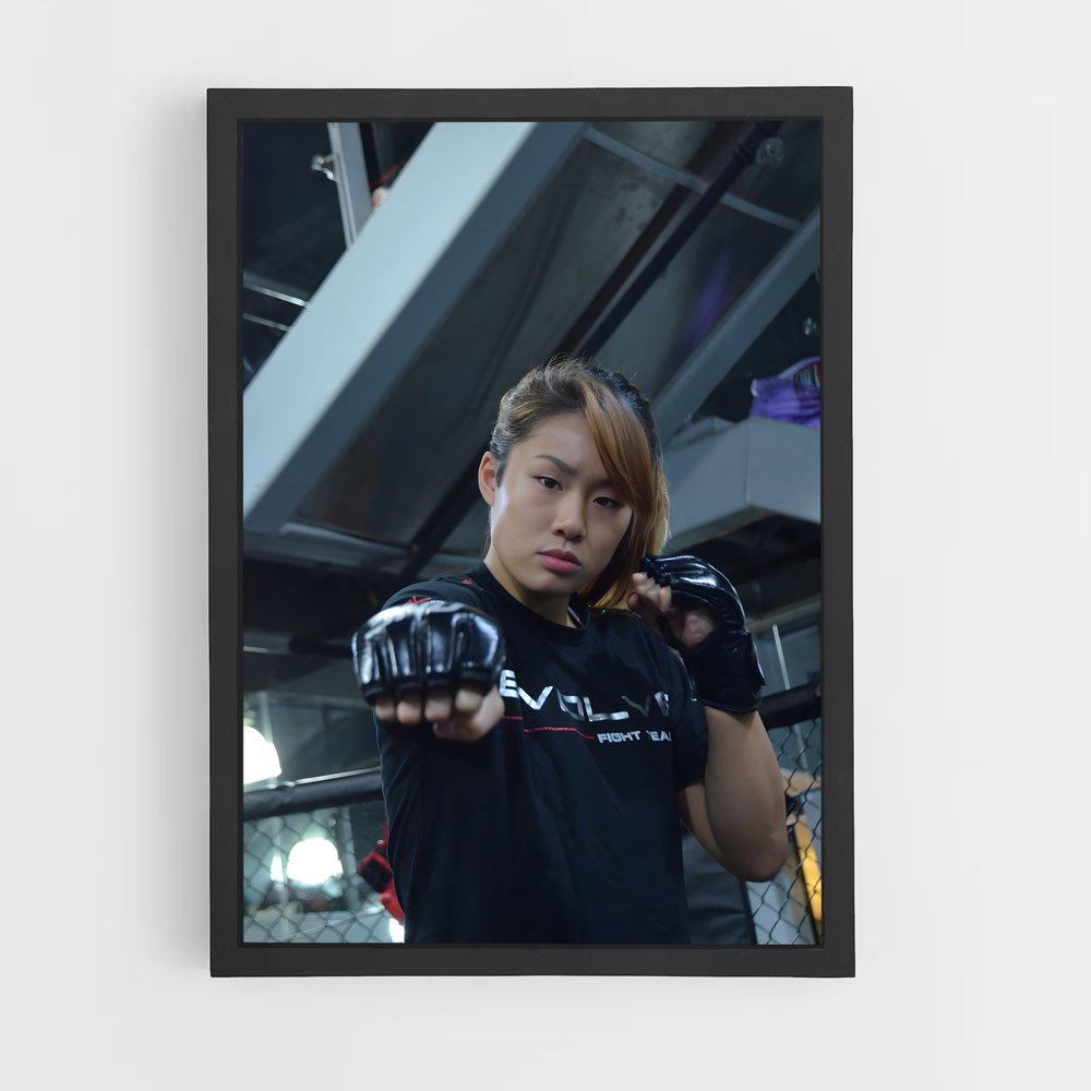 Poster Gloire dans le Ring – affiche MMA (vue 2)